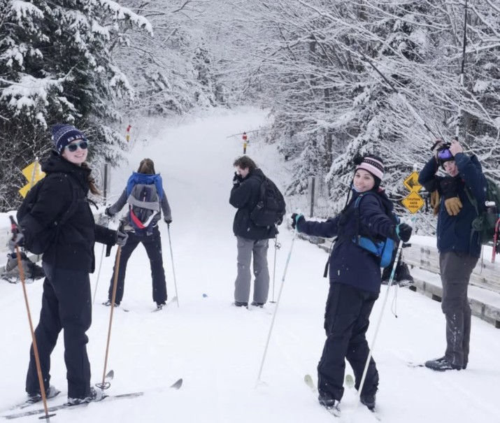 Skiing reference for the Abby customer research persona
