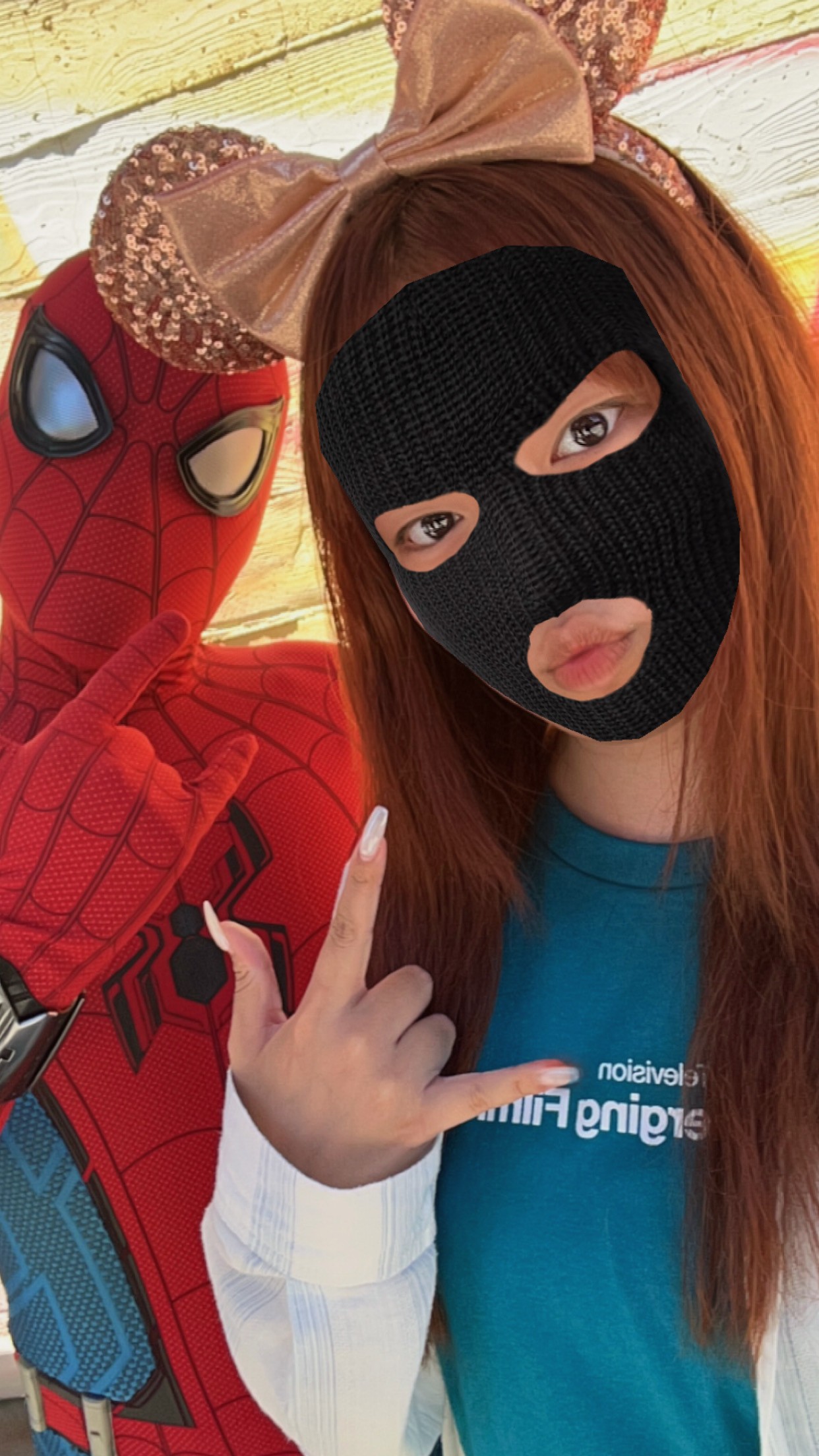 Theme park field trip portrait